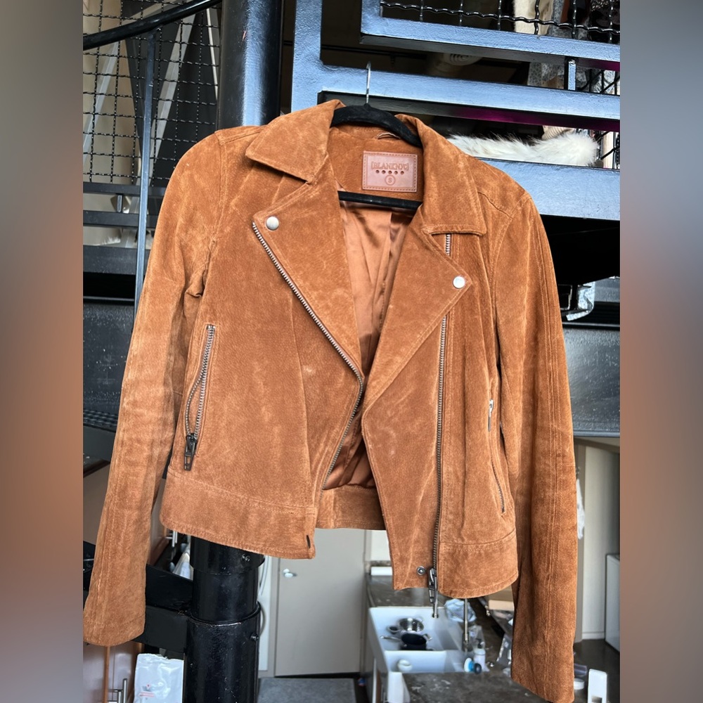 Blank NYC suede jacket